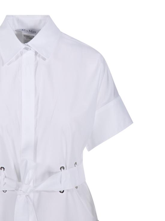 25SS 막스마라 미디 원피스 2511221062600 001 BIANCO OTTICO - MAX MARA