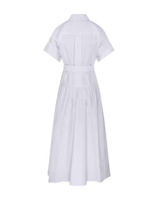 25SS 막스마라 미디 원피스 2511221062600 001 BIANCO OTTICO - MAX MARA