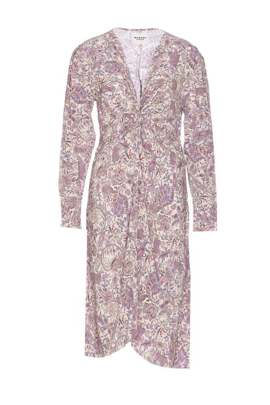 25SS 이자벨마랑에뚜왈 미디 원피스 RO0726FA C1J02EECPE Purple