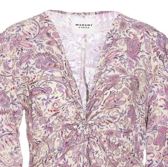 25SS 이자벨마랑에뚜왈 미디 원피스 RO0726FA C1J02EECPE Purple - ISABEL MARANT ETOILE