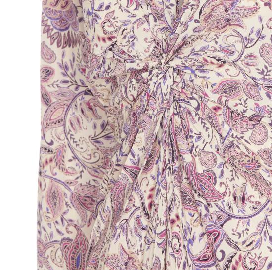 25SS 이자벨마랑에뚜왈 미디 원피스 RO0726FA C1J02EECPE Purple - ISABEL MARANT ETOILE