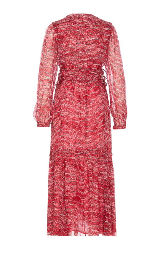 25SS 이자벨마랑에뚜왈 미디 원피스 RO0668FA C1J07E70RD Red - ISABEL MARANT ETOILE