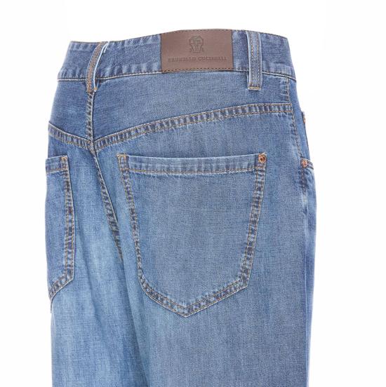 25SS 브루넬로 쿠치넬리 데님 팬츠 MH192P5565 C8982 Blue - BRUNELLO CUCINELLI