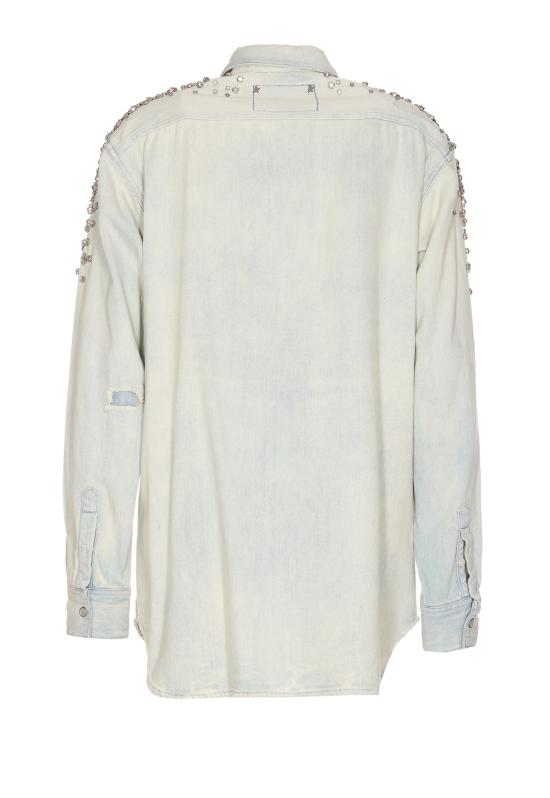 25SS 골든구스 셔츠 GWP00589 P00062750100 Blue - GOLDEN GOOSE