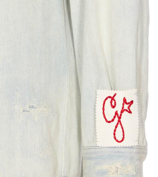 25SS 골든구스 셔츠 GWP00589 P00062750100 Blue - GOLDEN GOOSE