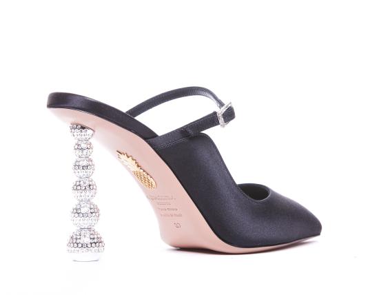 24FW 아쿠아주라 드레스 슈즈 SBYHIGM0 SAT000 Black - AQUAZZURA
