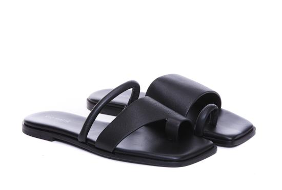  빅마티 뮬/슬리퍼 1G3768D G42G200101 Black - VIC MATIE