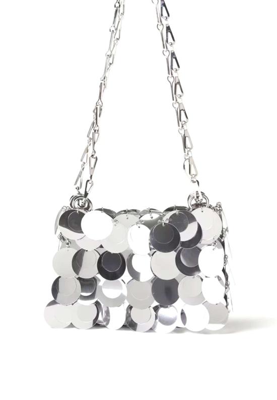 25SS 파코라반 숄더백 23ASS0137PLX001 P040 Silver - PACO RABANNE