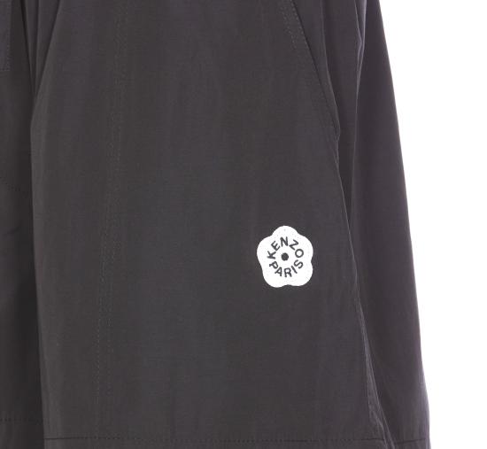 25SS 겐조 숏팬츠 FF52SH0779FI 99 Black - KENZO