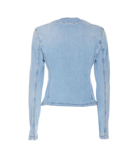 25SS 리우조 자켓 UA5135D4448 78861 Blue - LIU JO