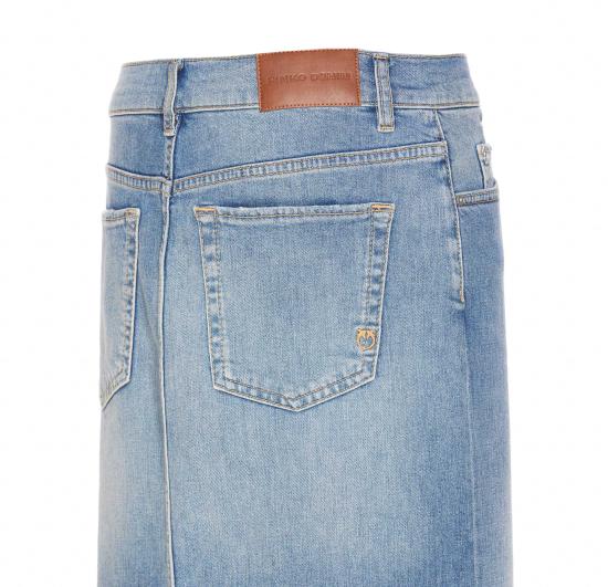 25SS 핑코 미디 스커트 104628 A2EAPJE Blue - PINKO
