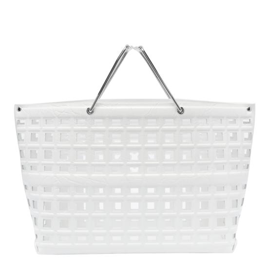 25SS 토리버치 토트백 168384 100 White - TORY BURCH