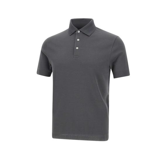 25SS 에르노 폴로 티셔츠 JPL00125U 520599460 Grey - HERNO