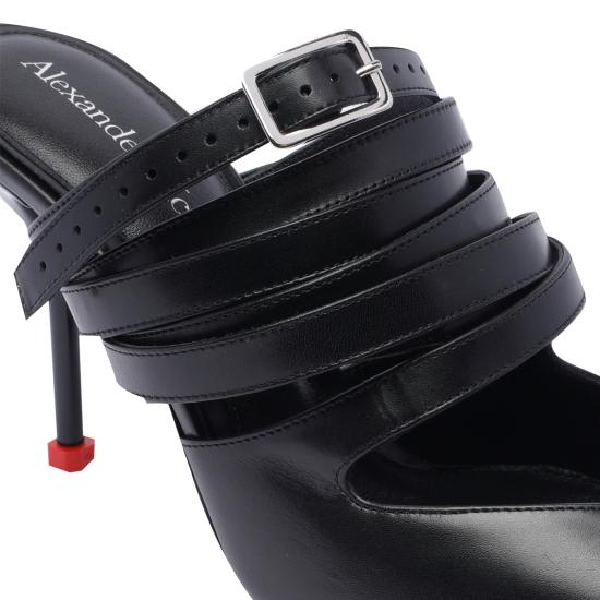 24FW 알렉산더 맥퀸 드레스 슈즈 797598 WIFD71037 Black - ALEXANDER MCQUEEN