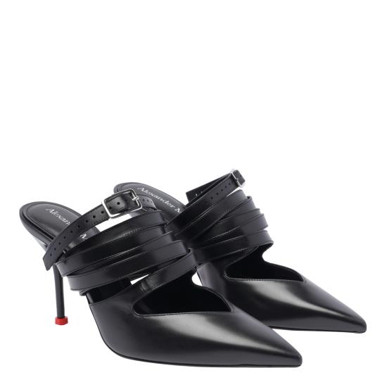 24FW 알렉산더 맥퀸 드레스 슈즈 797598 WIFD71037 Black - ALEXANDER MCQUEEN