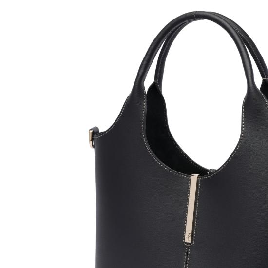 25SS 토즈 토트백 XBWEBRF0200 UBLB999 Black - TODS