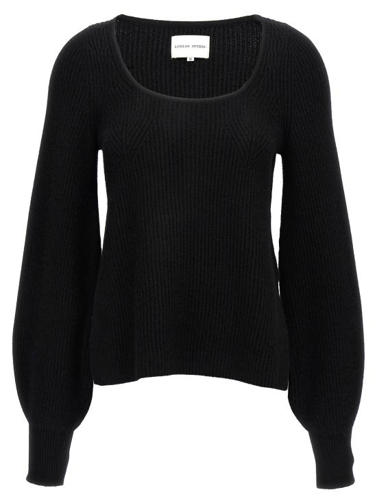  루루 드 세종 스웨터 HERMUSBLACK Black