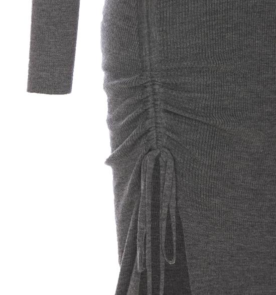 24FW 마이클 코어스 미디 원피스 MF482LZ4VR 071 Grey - MICHAEL KORS