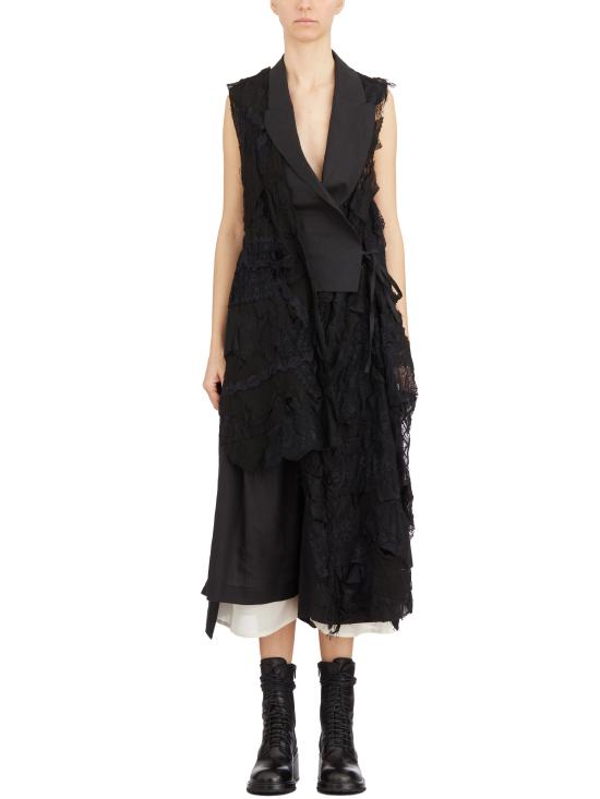 25SS YEUNG CHIN 베스트 LCYJ205BLACK Black