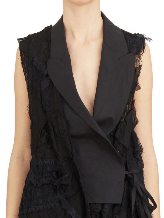 25SS YEUNG CHIN 베스트 LCYJ205BLACK Black - OTHER BRANDS