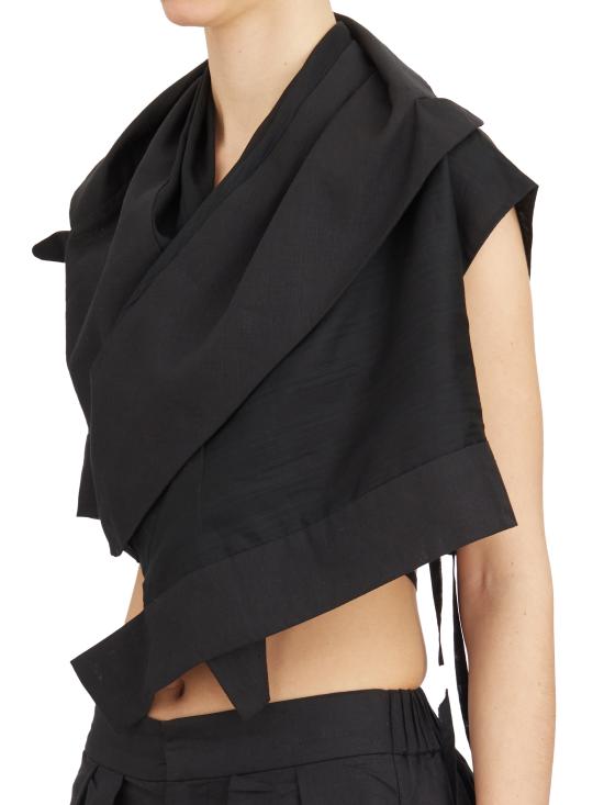 25SS YEUNG CHIN 베스트 LCYJ202BLACK Black - OTHER BRANDS