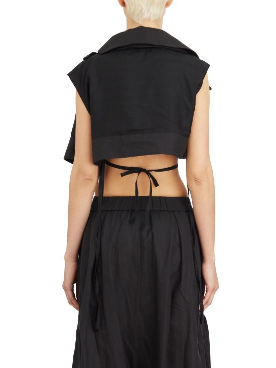 25SS YEUNG CHIN 베스트 LCYJ202BLACK Black - OTHER BRANDS