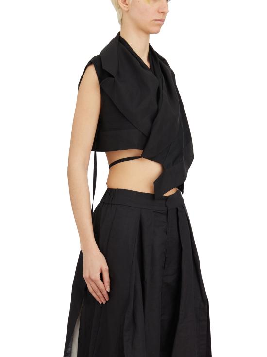 25SS YEUNG CHIN 베스트 LCYJ202BLACK Black - OTHER BRANDS