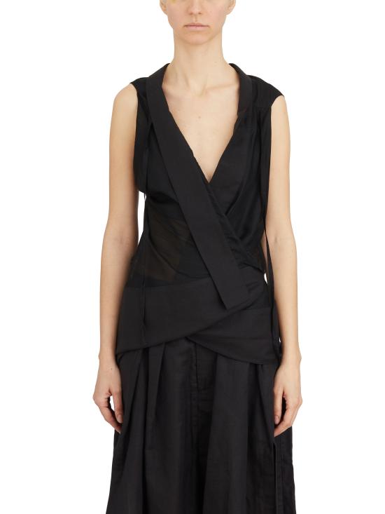 25SS YEUNG CHIN 베스트 LCYJ202BLACK Black - OTHER BRANDS