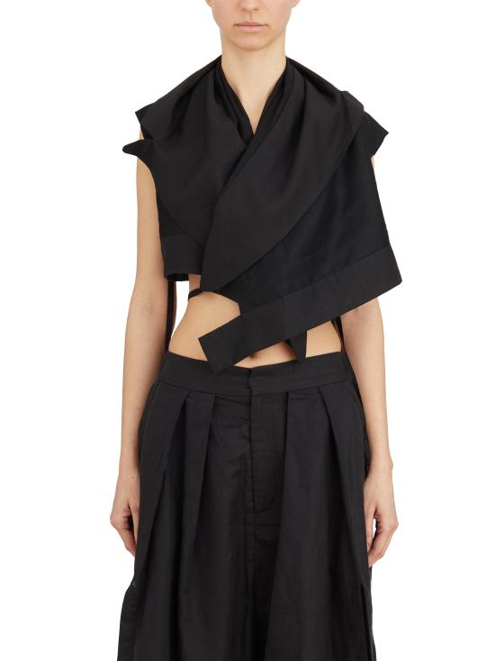 25SS YEUNG CHIN 베스트 LCYJ202BLACK Black