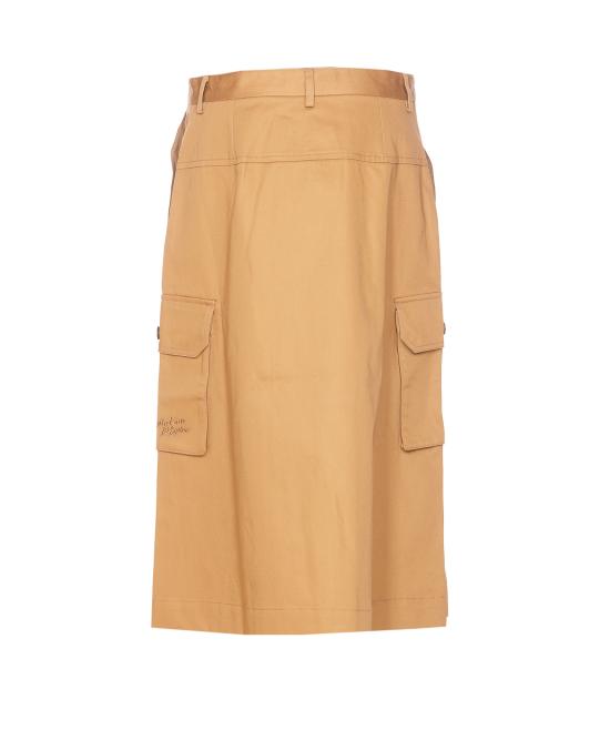 24FW 메종키츠네 미디 스커트 NW01509WW0078 P245 Beige - MAISON KITSUNE