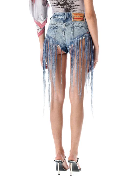 25SS 디젤 숏팬츠 A181450CMBM 01 Blue - DIESEL