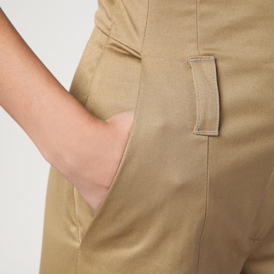 25SS 더 레이티스트 숏 원피스 TLW031B9T0198ABTP Brown - THE LATEST