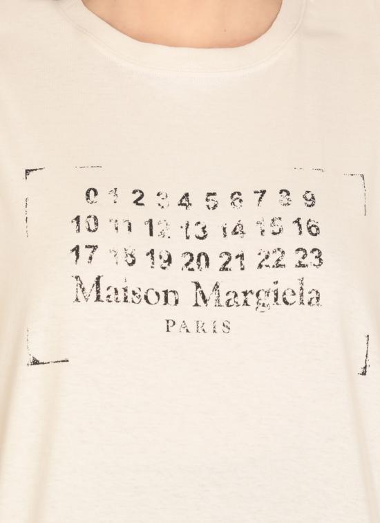 25SS 마르지엘라 반팔 티셔츠 S51GC0534 S24575103 Ivory - MAISON MARGIELA