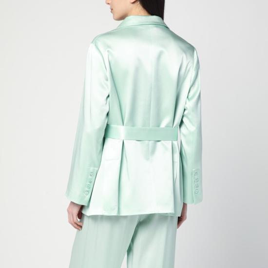  세미쿠튀르 자켓 Y5SM06PL Green - SEMI-COUTURE