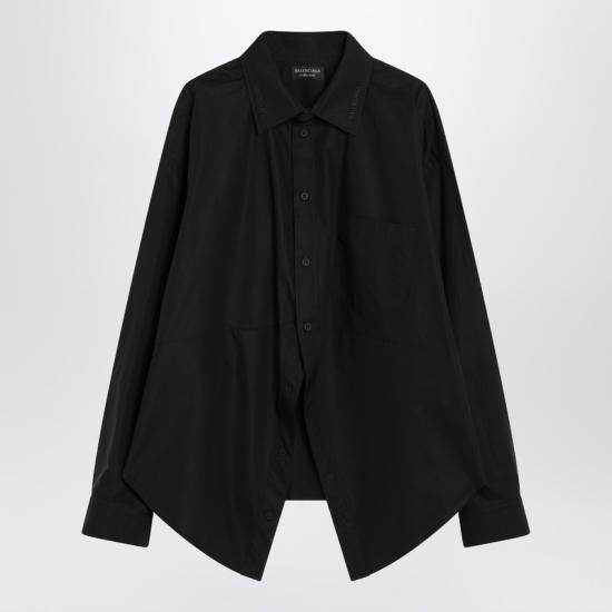 25SS 발렌시아가 탑 814101TNM60 Black