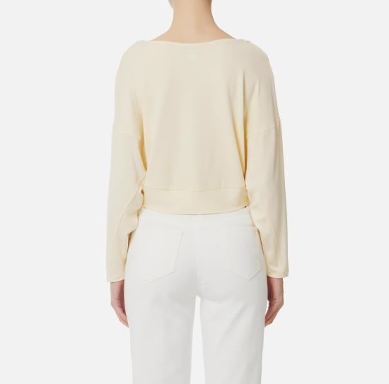 25SS 엘리자베타프랜치 스웨터 MD00251E2 DC7 Lemonade - ELISABETTA FRANCHI