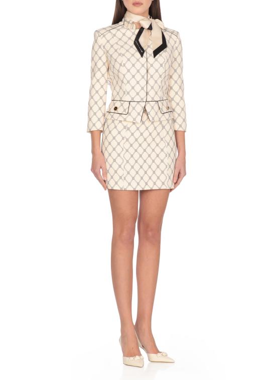 25SS 엘리자베타프랜치 자켓 GIS5151E2 E84 Ivory - ELISABETTA FRANCHI