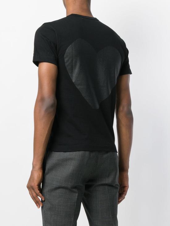 25SS 꼼데가르송 반팔 티셔츠 AX T190 051 Black - COMME DES GARCONS