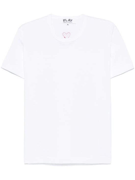 25SS 꼼데가르송 반팔 티셔츠 AX T340 051 White