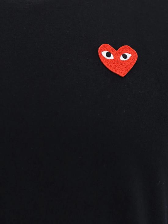 25SS 꼼데가르송 반팔 티셔츠 AX T108 051 Black - COMME DES GARCONS