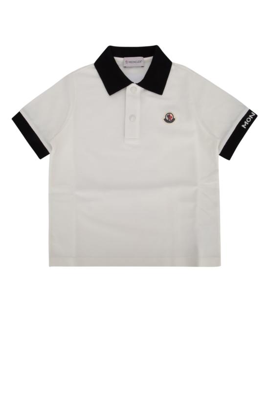 25SS [주니어] 몽클레어 폴로 셔츠 8A0000289ALK 034 White
