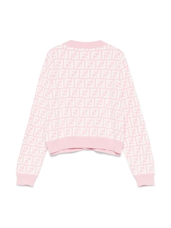 25SS [주니어] 펜디 가디건 JFG199AQUH F1R4T Pink - FENDI