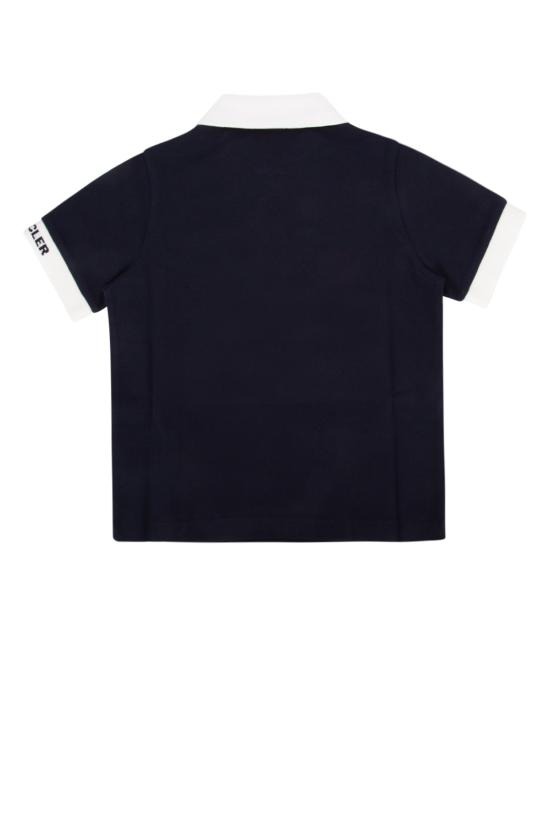 25SS [키즈] 몽클레어 폴로 셔츠 8A0000289ALK 778 Blue - MONCLER