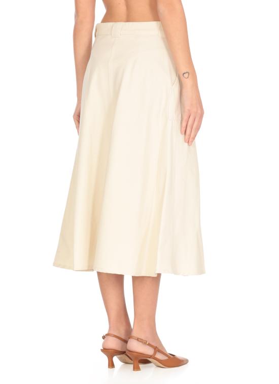 25SS 아페쎄 미디 스커트 COGBJ F06410 AAC Ivory - A.P.C.