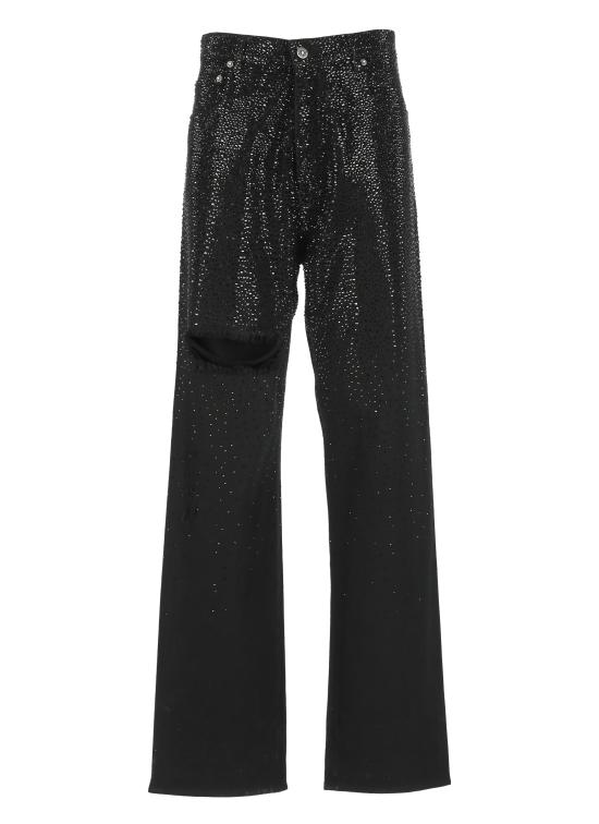 25SS 골든구스 스트레이트 팬츠 GWP00844 P001475 90100 GOLDEN Black