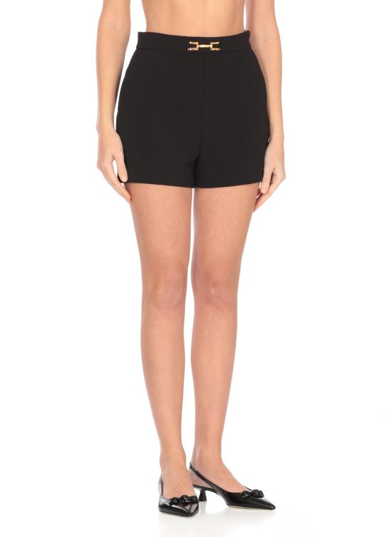 25SS 엘리자베타프랜치 숏팬츠 SH00751E2 110 Black - ELISABETTA FRANCHI