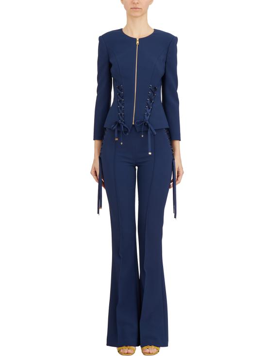 25SS 엘리자베타프랜치 자켓 LGI13551E2DC8 Blue - ELISABETTA FRANCHI