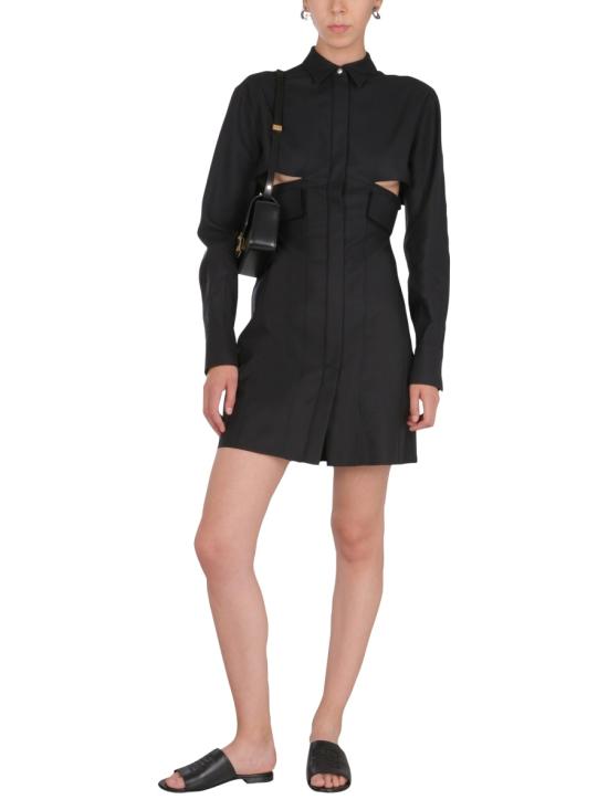 25SS 지방시 숏 원피스 BW215311T5 001 BLACK - GIVENCHY