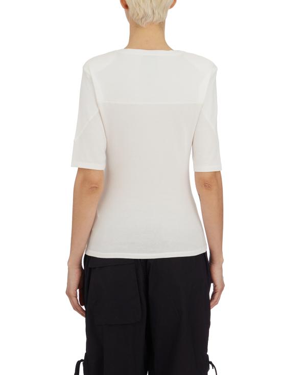 25SS 톰크롬 반팔 티셔츠 LWTS563OFFWHITE White - THOM KROM