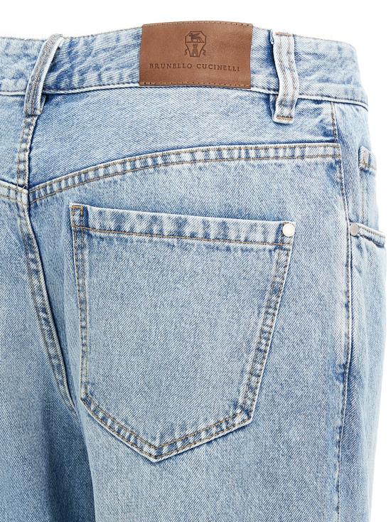 25SS 브루넬로 쿠치넬리 데님 팬츠 MA095P5565C9009 - BRUNELLO CUCINELLI